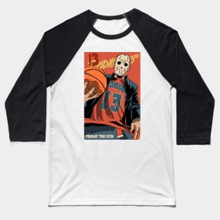 Friday 13 Basketball Baseball T-Shirt